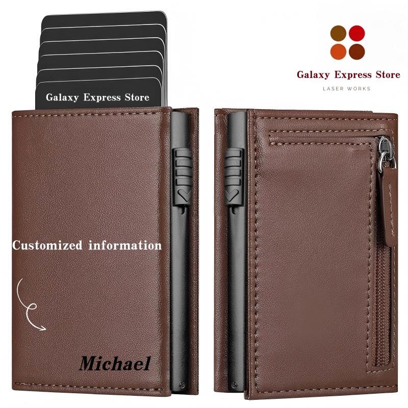 Card Top Loader - Customized Card Holder Wallet Coin Pocket