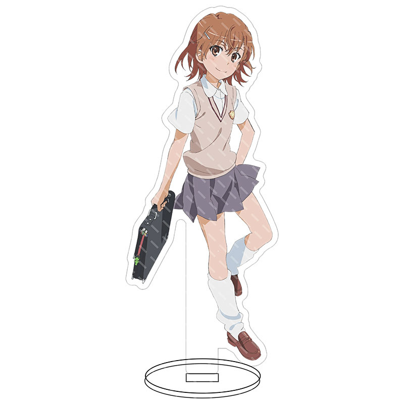 16CM Anime Figure A Certain Sc - Figma Stand Set recension och pris