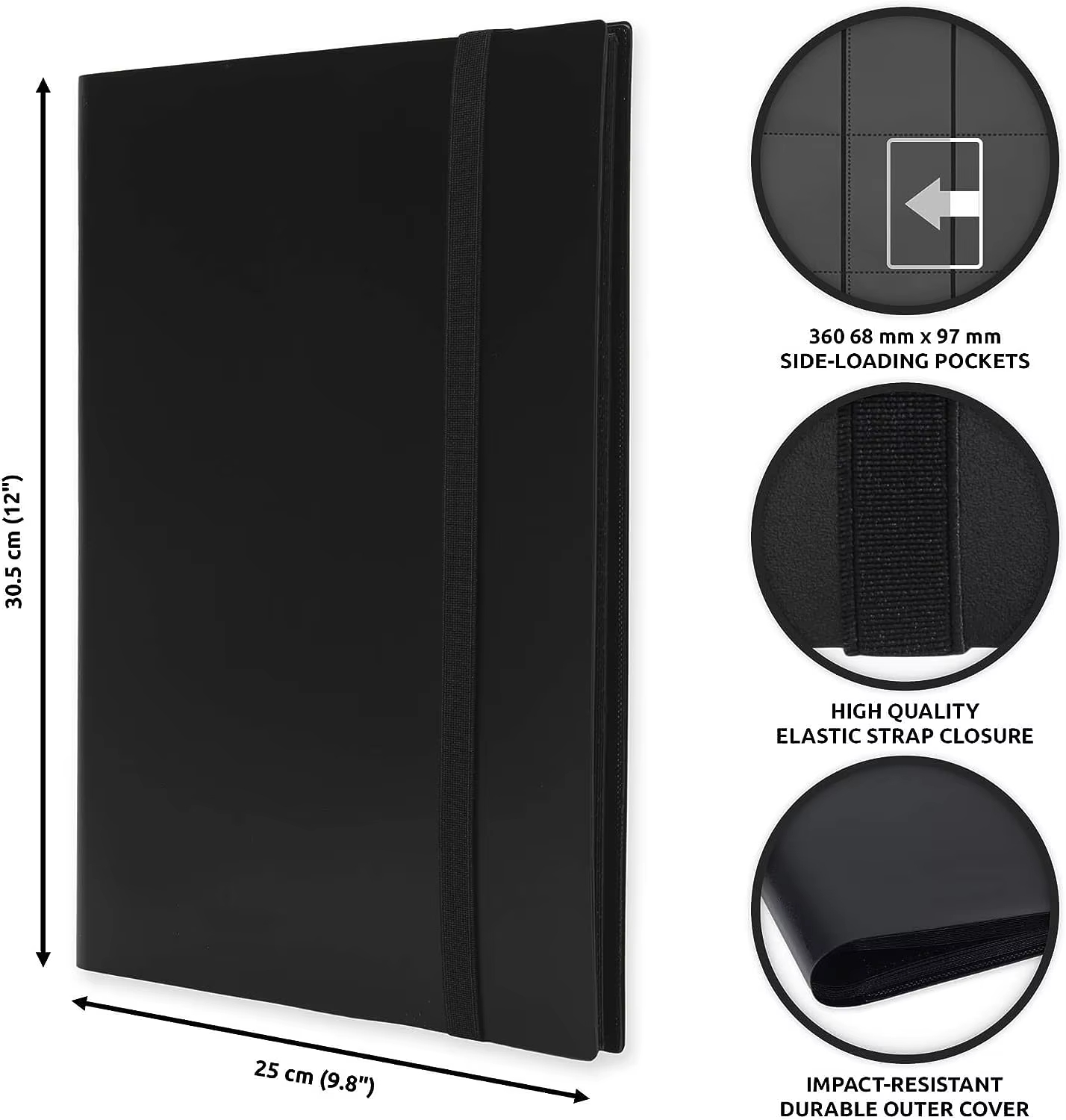 Large-capacity Binder 9 Pocket - Trading Card Binder recension och pris
