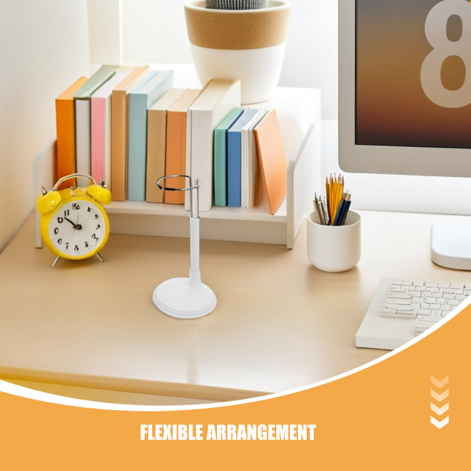 5Pcs Adjustable White Expandab - Action Figure Stand recension och pris