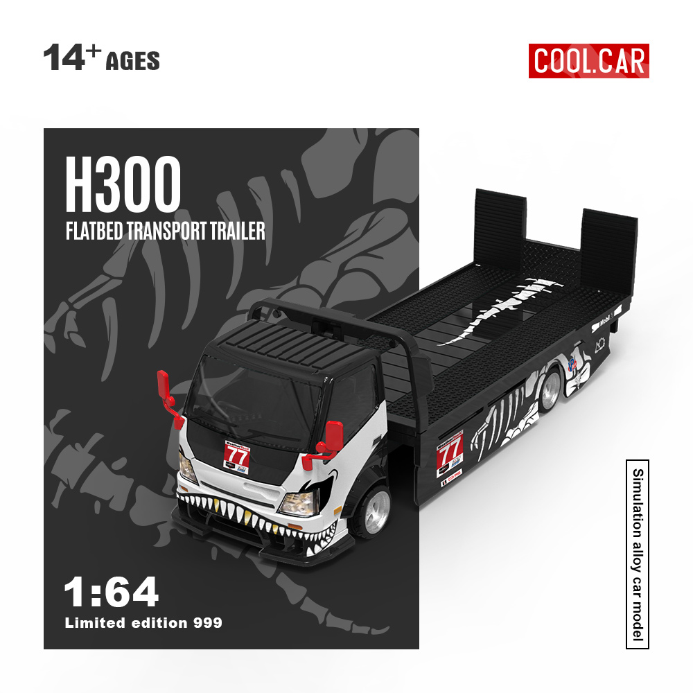 Cool Car 1:64 H300 Flatbed Tra - Die Cast Car 1 64 recension och pris