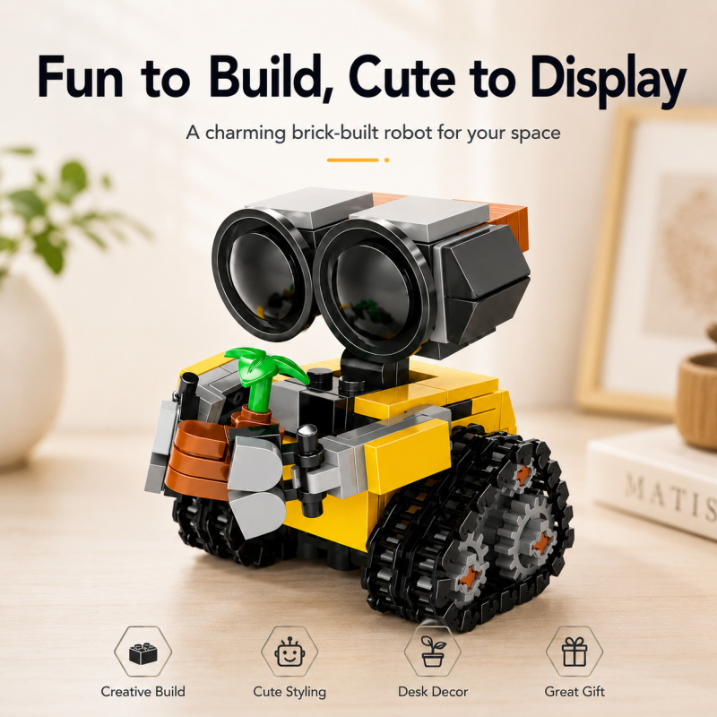 Mini Robot Building Blocks Set - Building Block Mini recension och pris