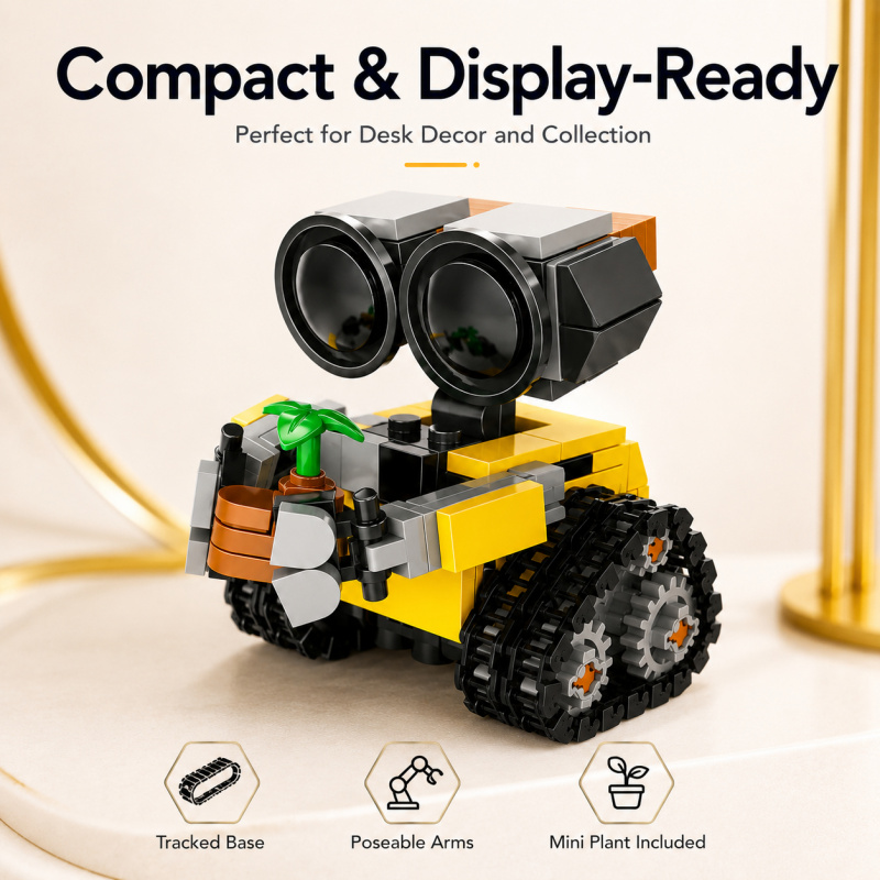 Mini Robot Building Blocks Set - Building Block Mini recension och pris