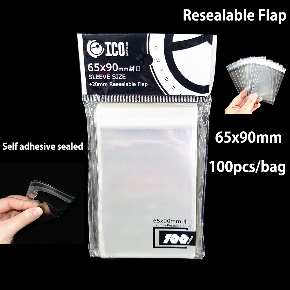 100pcs/pack High Quality Trans - Card Penny Sleeve recension och pris