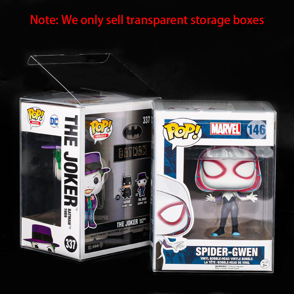 4 inch Clear Protectors Case F - Funko Pop Protector recension och pris