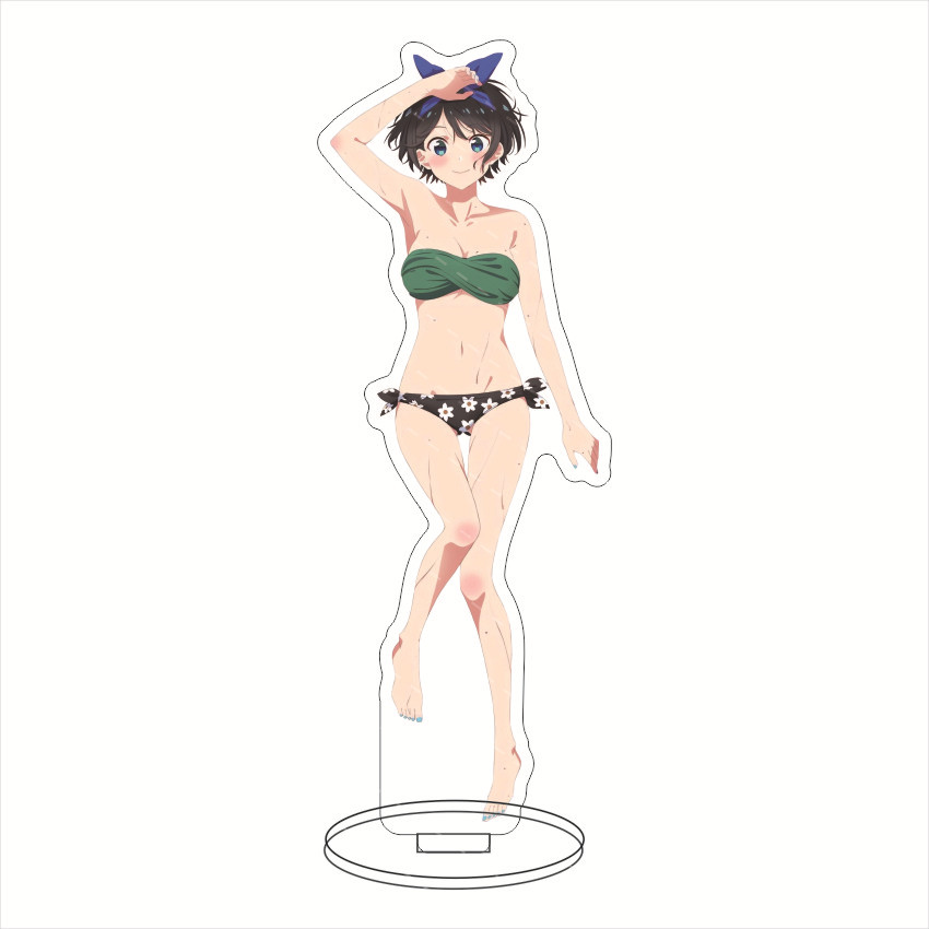16CM Anime Figure Rent A Girlf - Figma Stand Set recension och pris