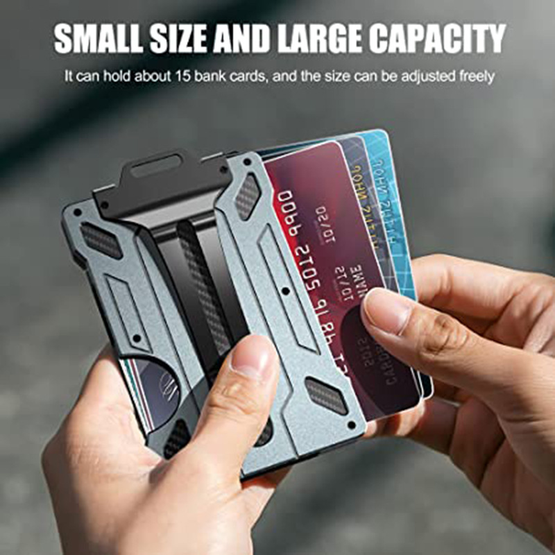 RFID Fashion Card Wallet Credi - Card Top Loader recension och pris