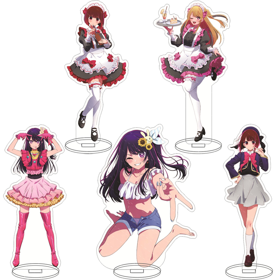 16CM Anime Figure Oshi no Ko H - Figma Stand Set recension och pris