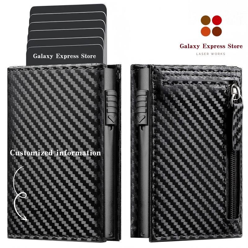 Customized Card Holder Wallet  - Card Top Loader recension och pris