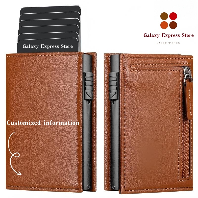 Customized Card Holder Wallet  - Card Top Loader recension och pris