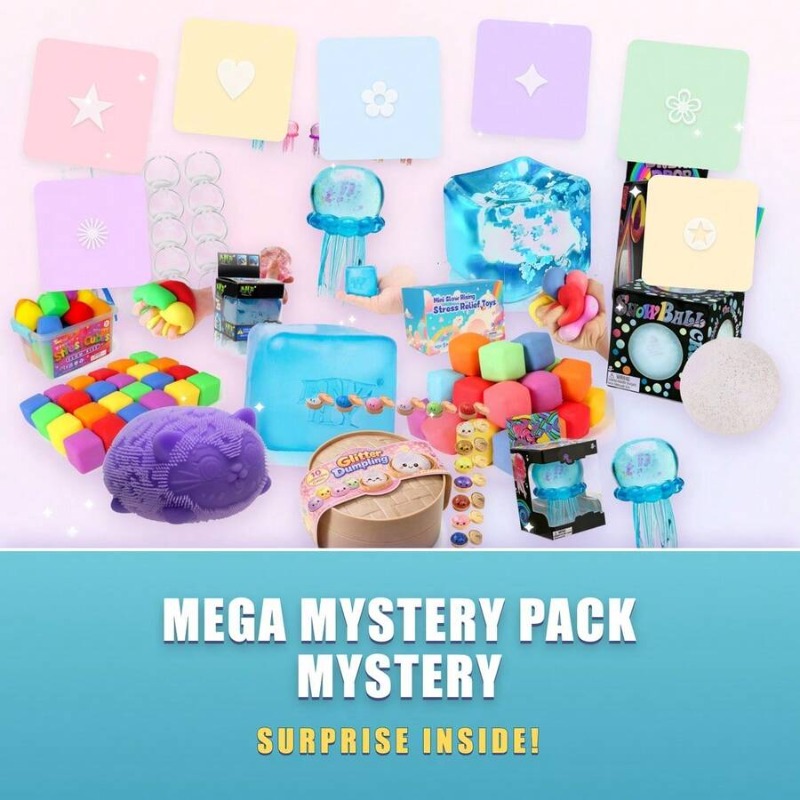 Cute Surprise Fidget Toy Stres - Mystery Box Blind Bag recension och pris