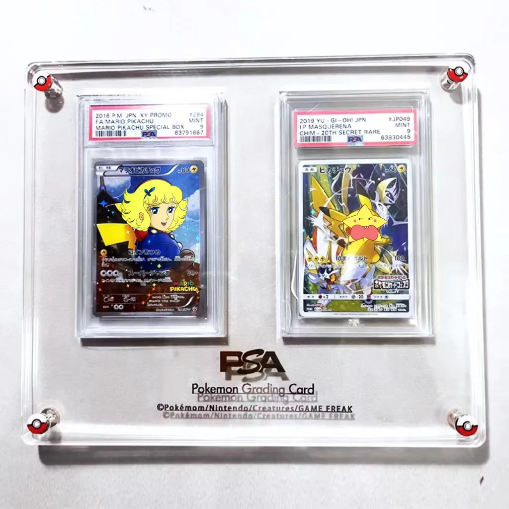 PTCG Pokemon Yu-Gi-Oh Rating G - Graded Card Display recension och pris
