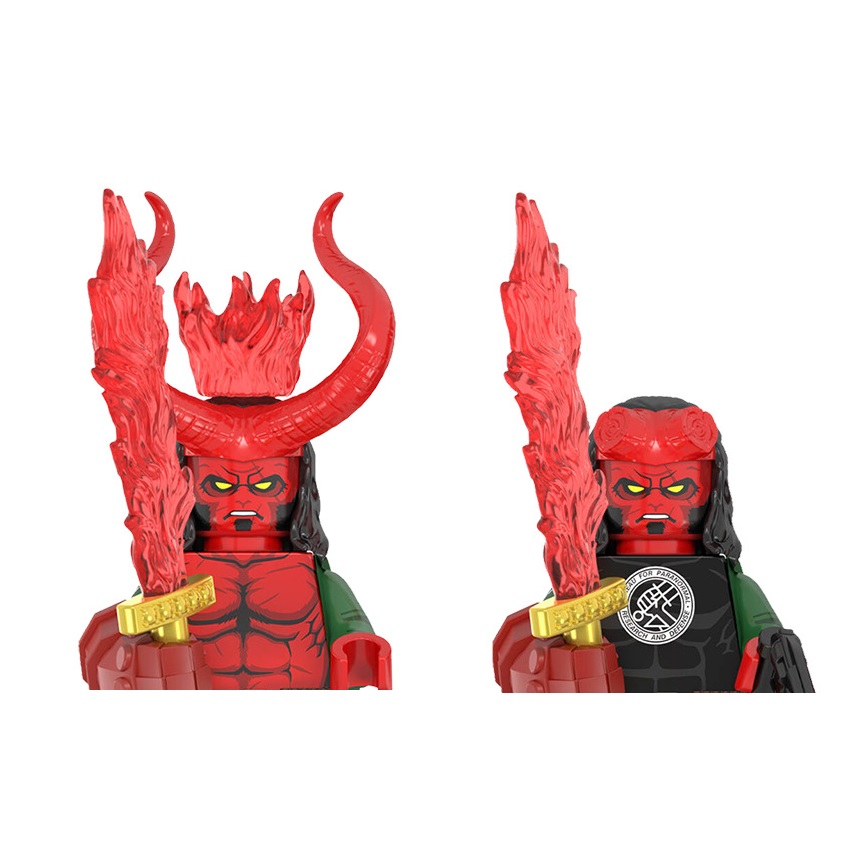 WM2422 WM2421 Hellboy Building - Building Block Mini recension och pris