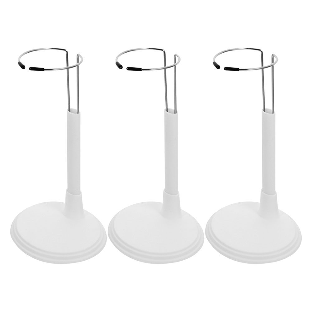 3Pcs White Adjustable Support  - Action Figure Stand recension och pris