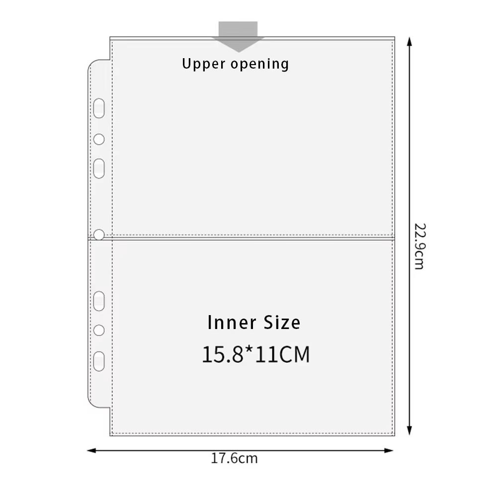 Inner Page Card Binder A5 Phot - Card Penny Sleeve recension och pris