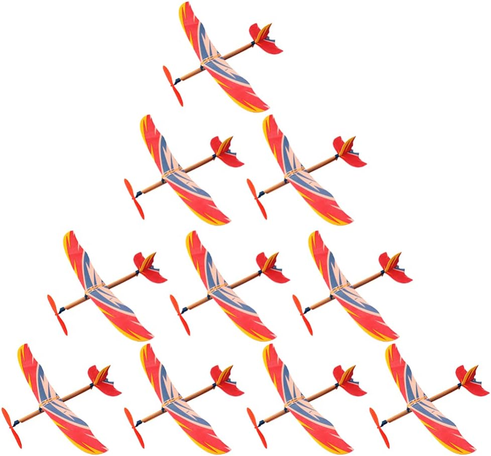 5/10Pcs Rubber Band Powered Ai - Model Airplane Plastic recension och pris