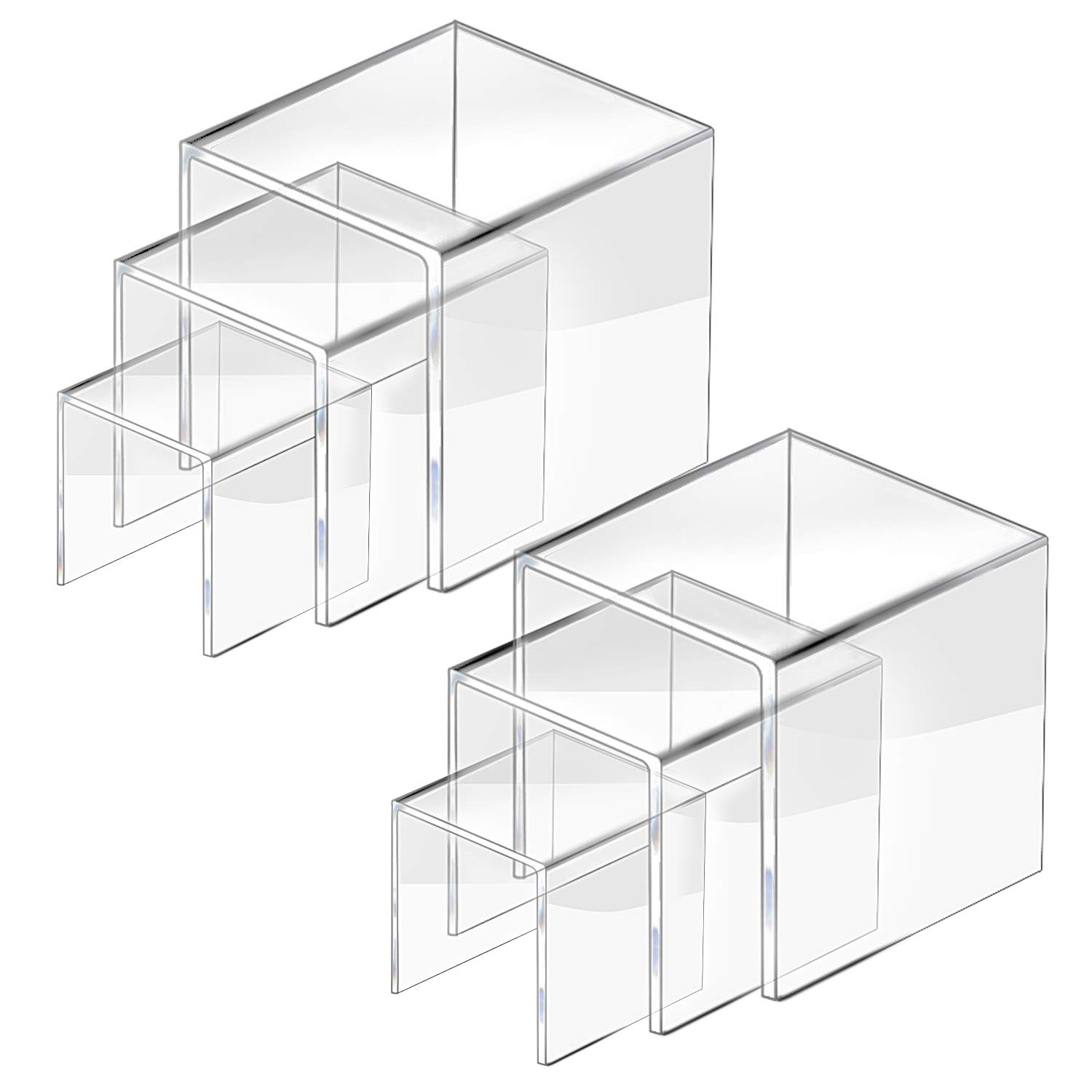 U Shape Acrylic Display Risers - Pop Display Shelf recension och pris