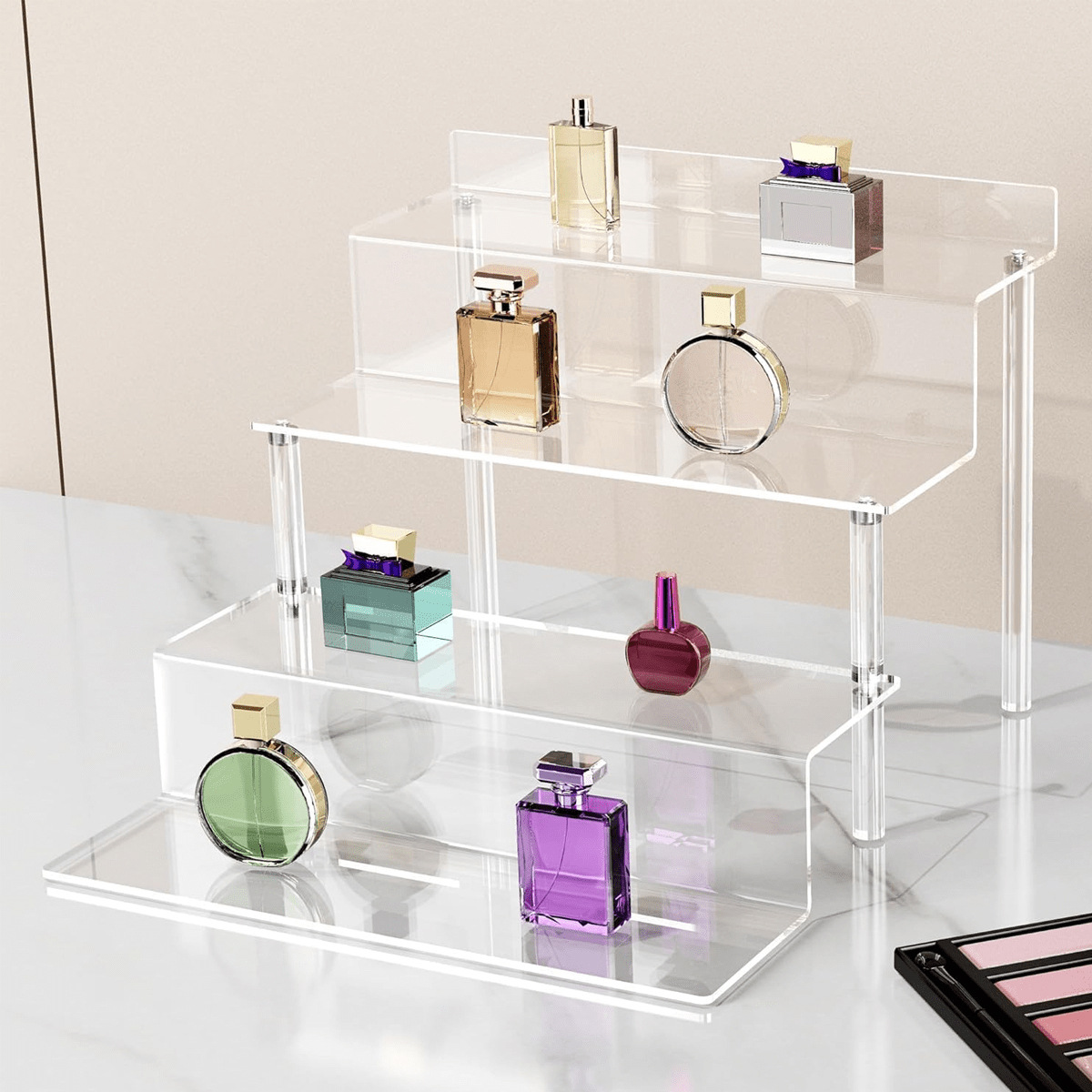 Acrylic Riser Display Stand,4  - Pop Display Shelf recension och pris