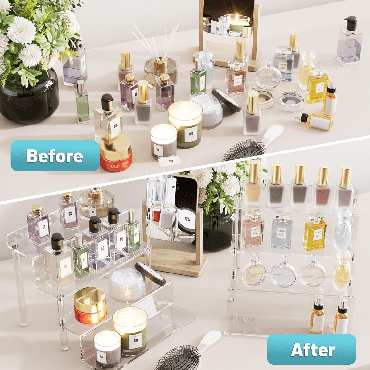 Acrylic Riser Display Stand,4  - Pop Display Shelf recension och pris