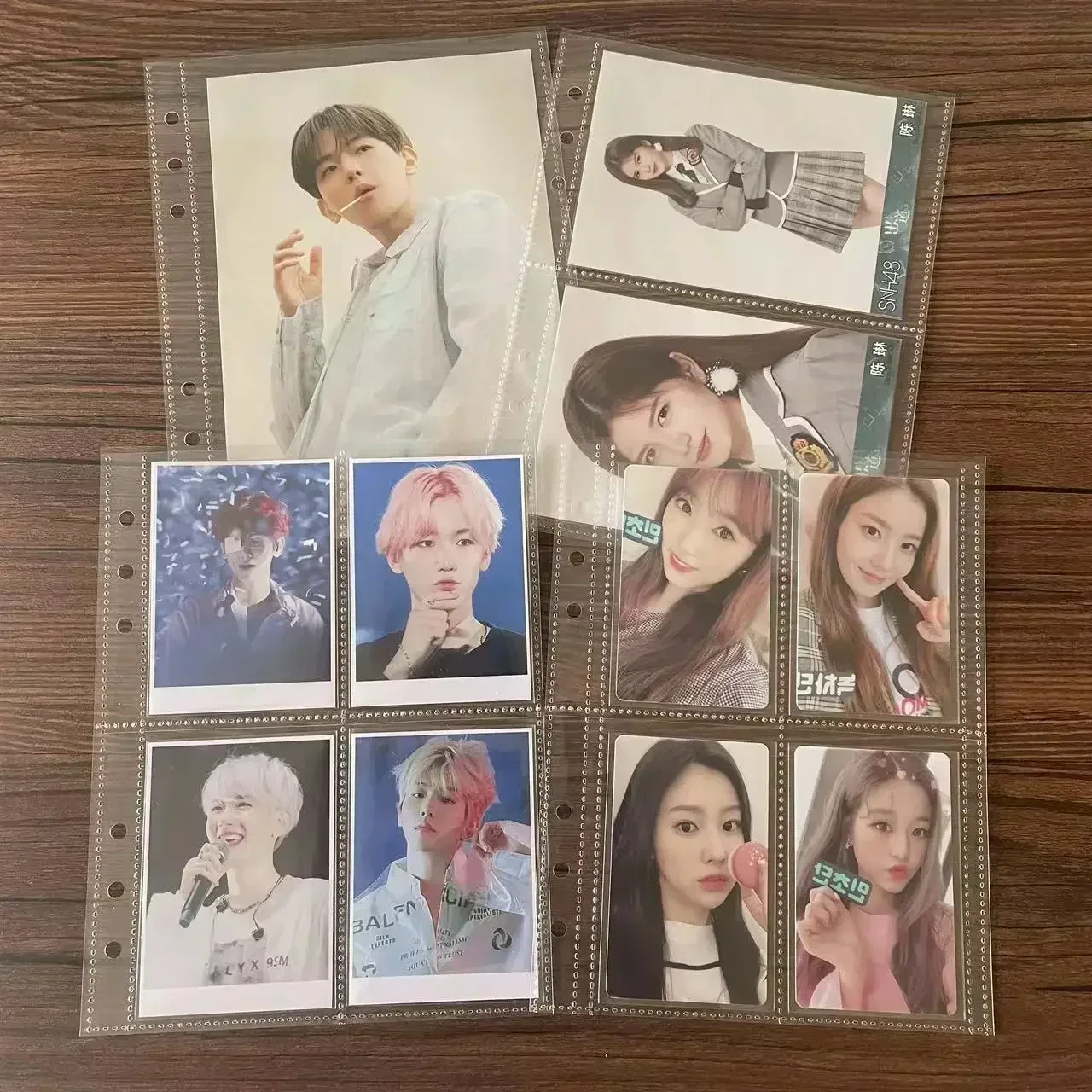 1-4 Grid Transparent Photocard - Card Penny Sleeve recension och pris