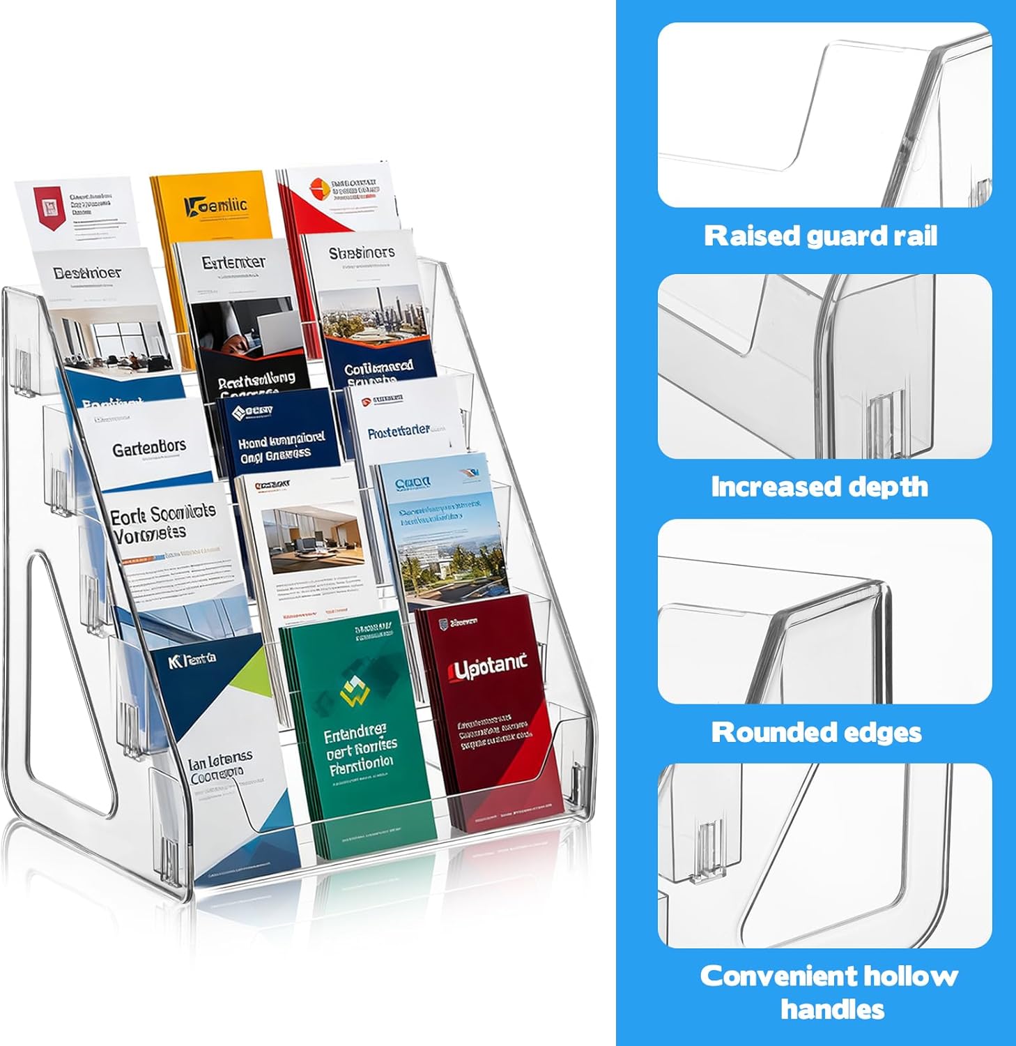 5-Tier Clear Acrylic Card Disp - Graded Card Display recension och pris
