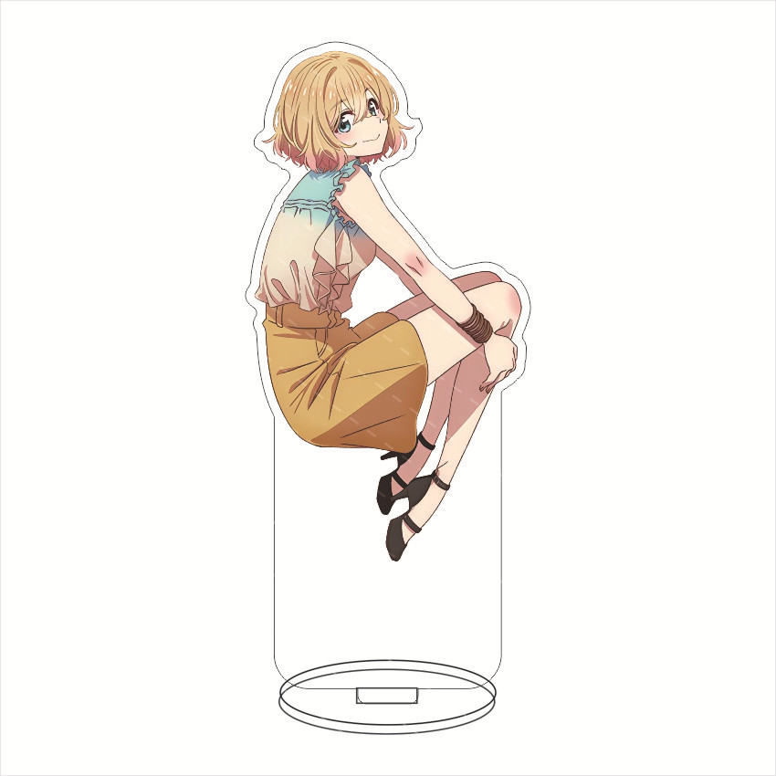 16CM Anime Figure Rent-A-Girlf - Figma Stand Set recension och pris