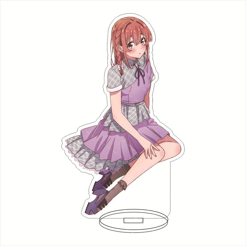 16CM Anime Figure Rent-A-Girlf - Figma Stand Set recension och pris