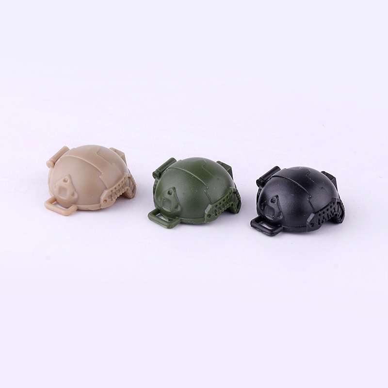 5PCS/lots Tactical Helmet Sold - Lego Minifigure Holder recension och pris