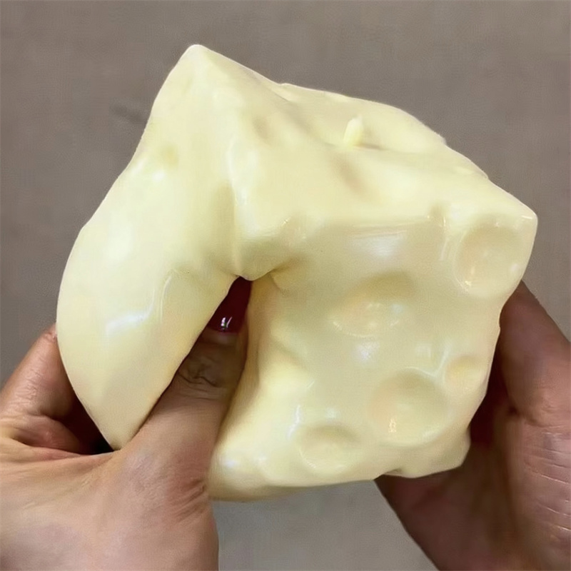 *~*-Jumbo Cheese Cube Stress B - Fidget Cube Original recension och pris