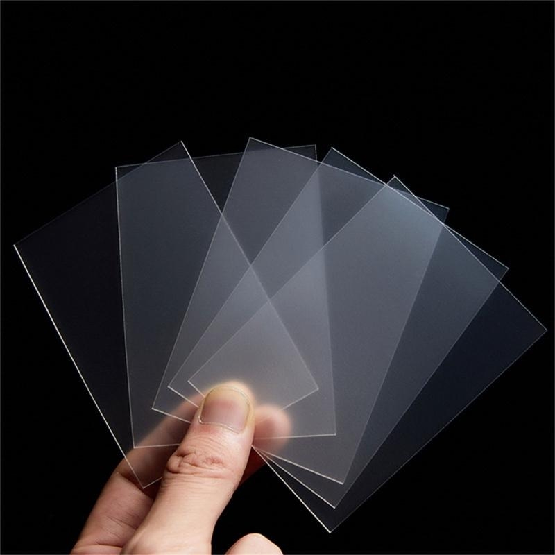 Pack of 50 Clear Penny Card Sl - Card Penny Sleeve recension och pris