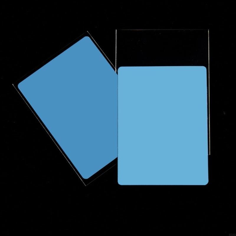 Pack of 50 Clear Penny Card Sl - Card Penny Sleeve recension och pris