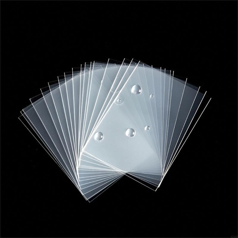 Pack of 50 Clear Penny Card Sl - Card Penny Sleeve recension och pris