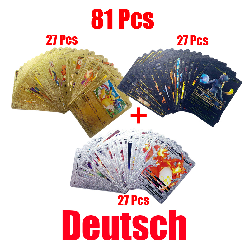81-15Pcs Pokemon Cards Gold Si - Pokemon Binder Card recension och pris