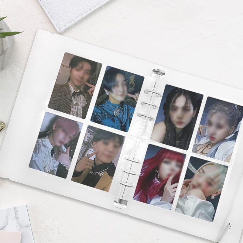 4 Pockets Photo Card Holder Bi - Trading Card Binder recension och pris
