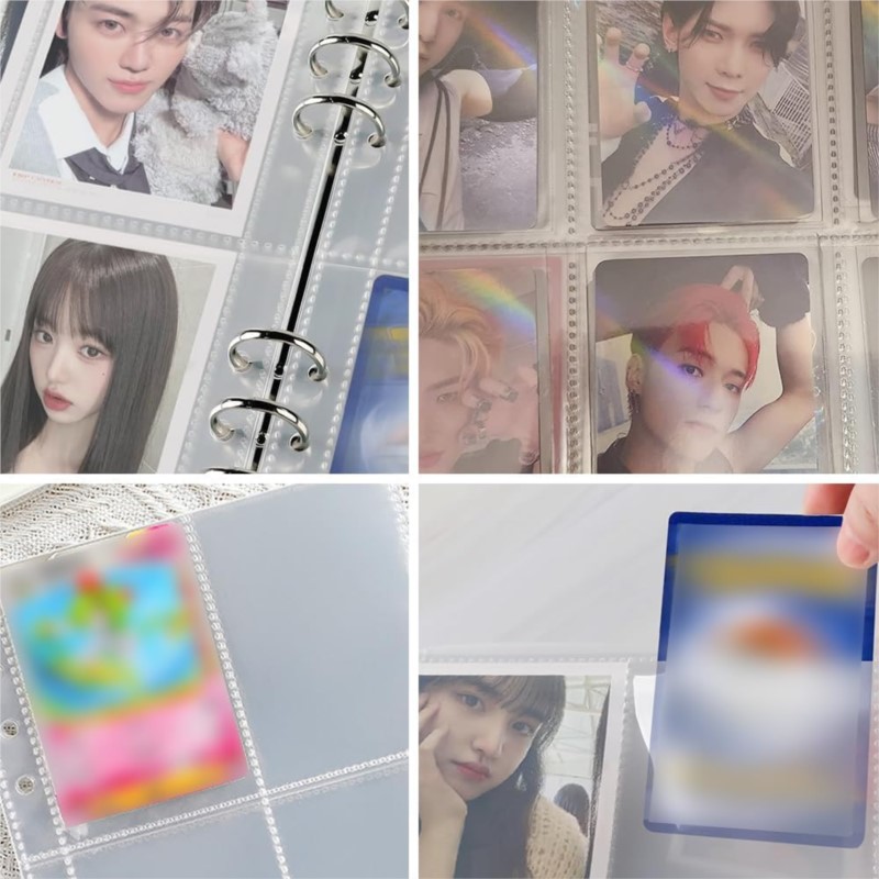 4 Pockets Photo Card Holder Bi - Trading Card Binder recension och pris
